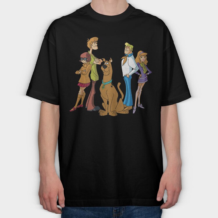 Scooby Doo 7, Tricou Oversize Barbati (Unisex)