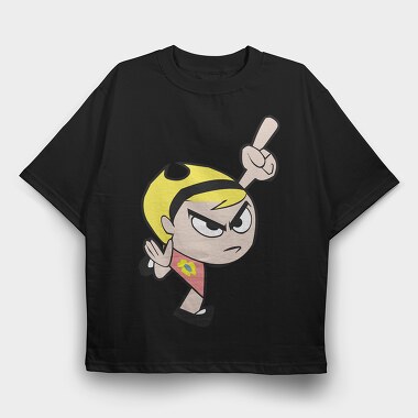 Cartoon Retro Billy and Mandy 5, Tricou Oversize Barbati (Unisex)
