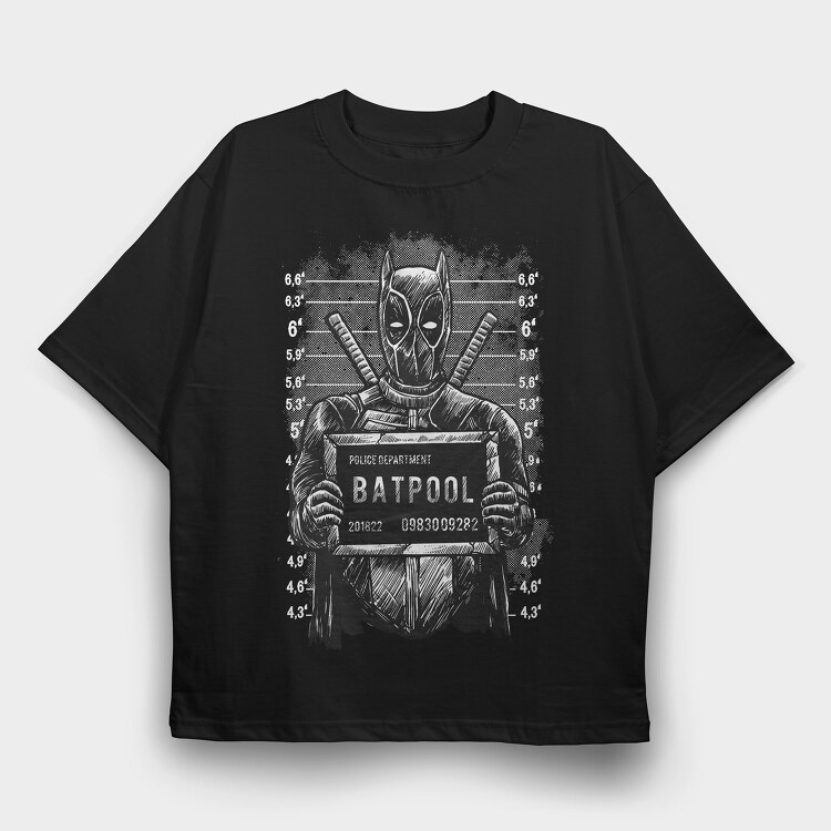 Batpool, Tricou Oversize Barbati (Unisex)