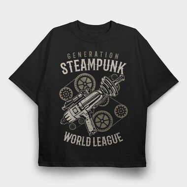 Generation Steampunk, Tricou Oversize Barbati (Unisex)