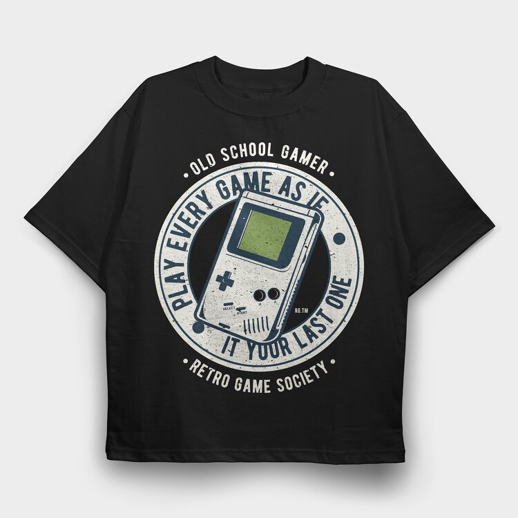 Last Game, Tricou Oversize Barbati (Unisex)