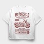 Motorcycle Classic, Tricou Oversize Barbati (Unisex)