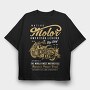 Native Motorcycle, Tricou Oversize Barbati (Unisex)