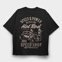 Speed & Power Hotrod, Tricou Oversize Barbati (Unisex)
