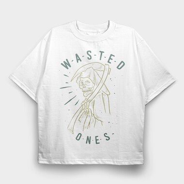 Wasted Ones, Tricou Oversize Barbati (Unisex)