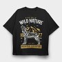 Wild Nature, Tricou Oversize Barbati (Unisex)