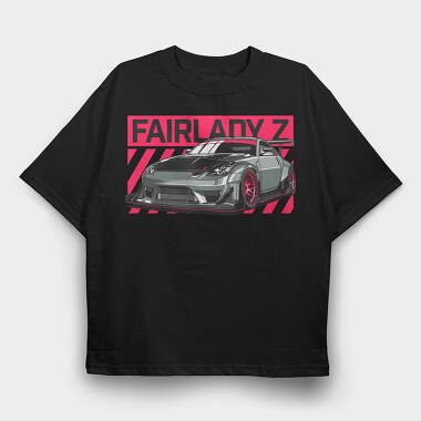 350Z 2, Tricou Oversize Barbati (Unisex)
