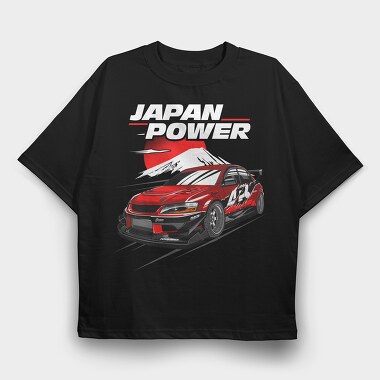 Evo Tokyo Drift, Tricou Oversize Barbati (Unisex)