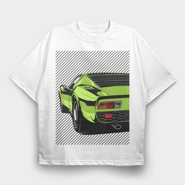 Miura, Tricou Oversize Barbati (Unisex)