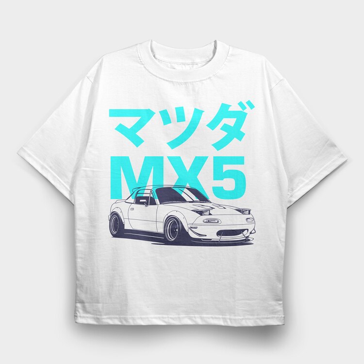 MX5 2, Tricou Oversize Barbati (Unisex)