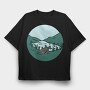 Nature Scenery, Tricou Oversize Barbati (Unisex)