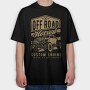 Offroad Hotrod, Tricou Oversize Barbati (Unisex)