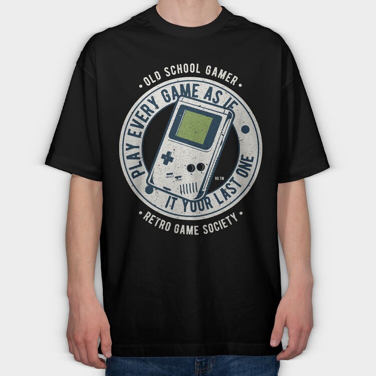 Last Game, Tricou Oversize Barbati (Unisex)