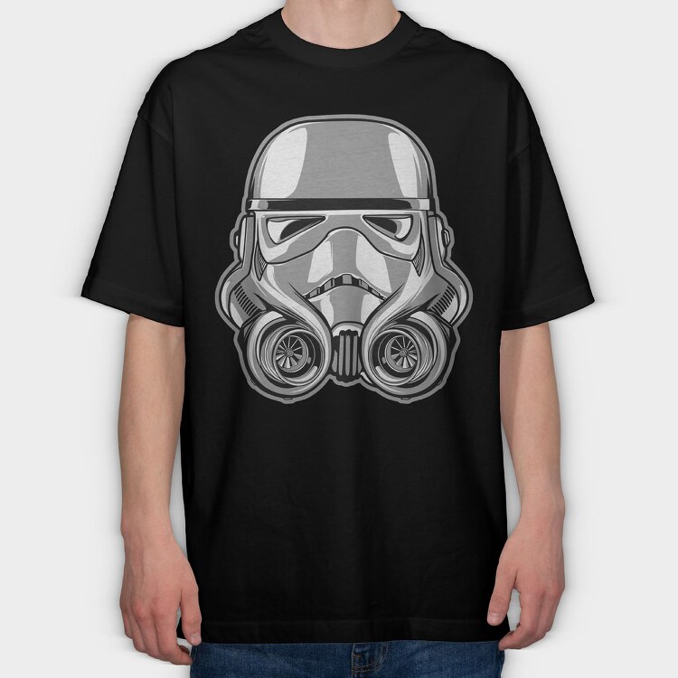 TURBOTROOPER, Tricou Oversize Barbati (Unisex)