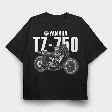 TZ 750, Tricou Oversize Barbati (Unisex)