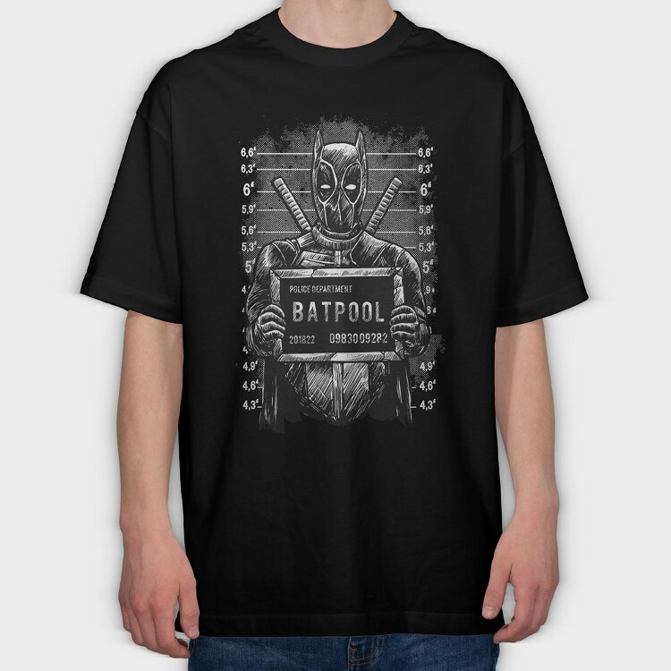 Batpool, Tricou Oversize Barbati (Unisex)