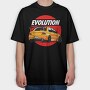 EVOLUTION, Tricou Oversize Barbati (Unisex)
