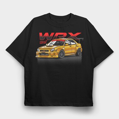 WRX STI Bugeye, Tricou Oversize Barbati (Unisex)