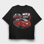 WRX STI Raptor Eye, Tricou Oversize Barbati (Unisex)