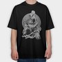 Reaper Guitar, Tricou Oversize Barbati (Unisex)