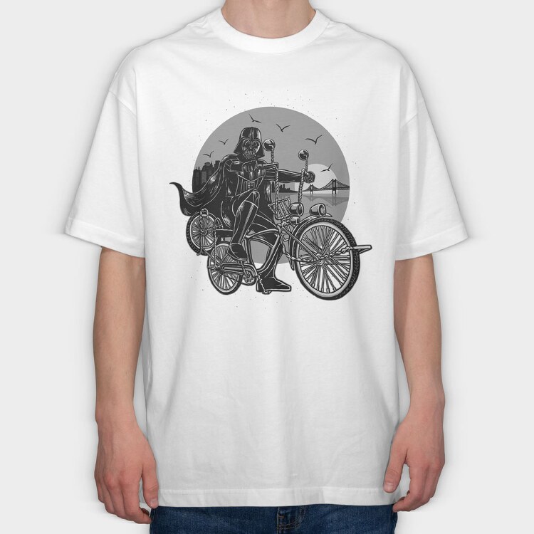 Dark and Low, Tricou Oversize Barbati (Unisex)