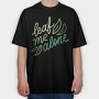 Leaf Me Alone, Tricou Oversize Barbati (Unisex)