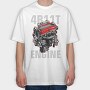 4B 11T EVO, Tricou Oversize Barbati (Unisex)