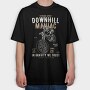 Downhill Maniac, Tricou Oversize Barbati (Unisex)