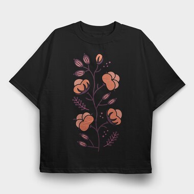 Nature Botanical 12, Tricou Oversize Barbati (Unisex)