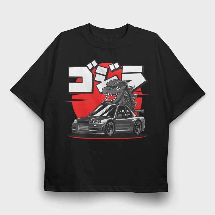 BABY GTR, Tricou Oversize Barbati (Unisex)