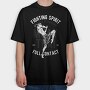 Fighting Spirit, Tricou Oversize Barbati (Unisex)