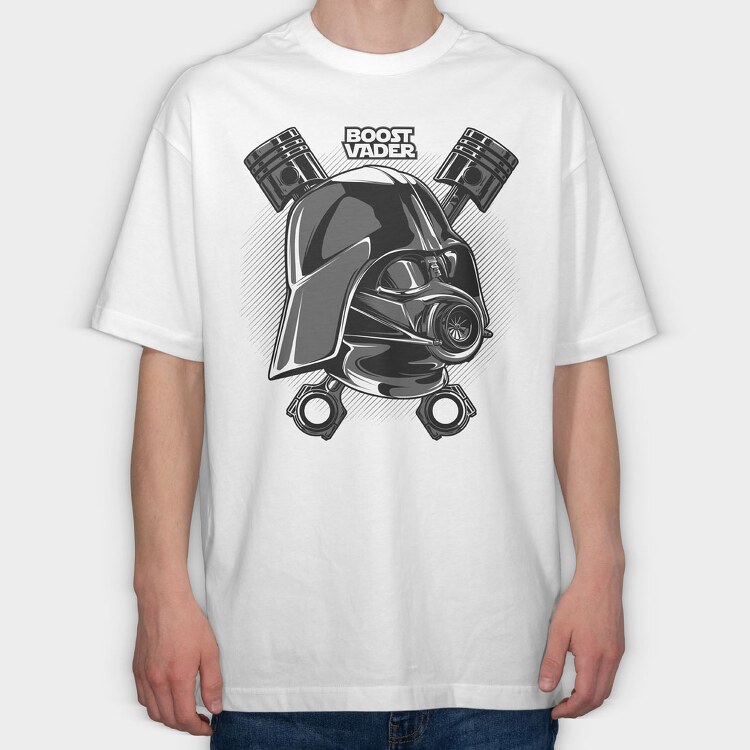 Boost Vader, Tricou Oversize Barbati (Unisex)