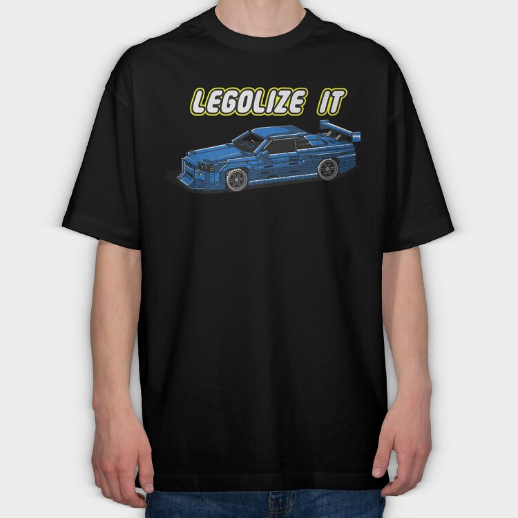 Legolize It, Tricou Oversize Barbati (Unisex)