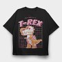 Trex Anatomy, Tricou Oversize Barbati (Unisex)