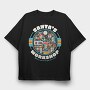 Santas Workshop, Tricou Oversize Barbati (Unisex)