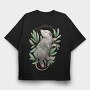 Opossum Mystical, Tricou Oversize Barbati (Unisex)