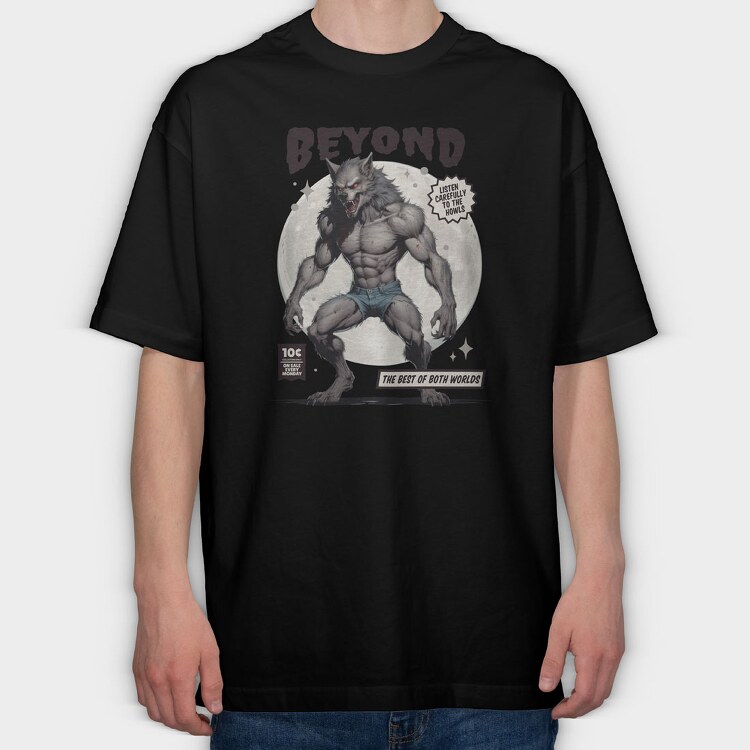 Beyond, Tricou Oversize Barbati (Unisex)