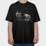 Man Fishing, Tricou Oversize Barbati (Unisex)
