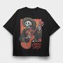 Mariachi Skeleton, Tricou Oversize Barbati (Unisex)