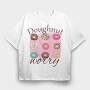 Doughnut Worry, Tricou Oversize Barbati (Unisex)