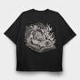 Dragon Book, Tricou Oversize Barbati (Unisex)