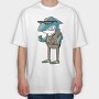 Money Shark, Tricou Oversize Barbati (Unisex)