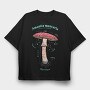 Amanita Muscaria, Tricou Oversize Barbati (Unisex)