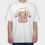Monkey Face, Tricou Oversize Barbati (Unisex)