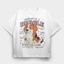 Anatomy of a Beagle, Tricou Oversize Barbati (Unisex)