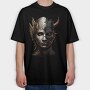 Angel & Devild, Tricou Oversize Barbati (Unisex)