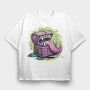 Monster Chest, Tricou Oversize Barbati (Unisex)