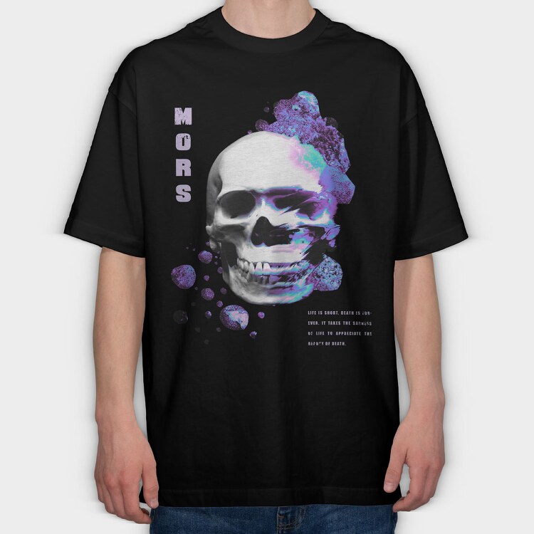 Mors, Tricou Oversize Barbati (Unisex)