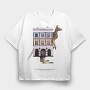 House Animal Kangaroo, Tricou Oversize Barbati (Unisex)