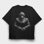 Ape Suit Monochrome, Tricou Oversize Barbati (Unisex)